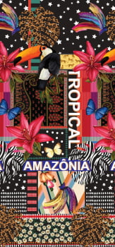 POLLY VISCOSE  - TROPICAL AMAZÔNIA